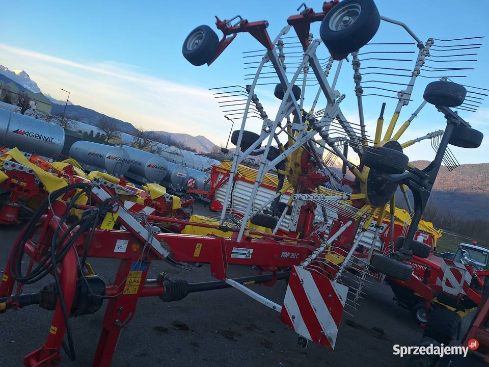 Zgrabiarka dwukaruzelowa Pottinger Krone Stan do Łomża