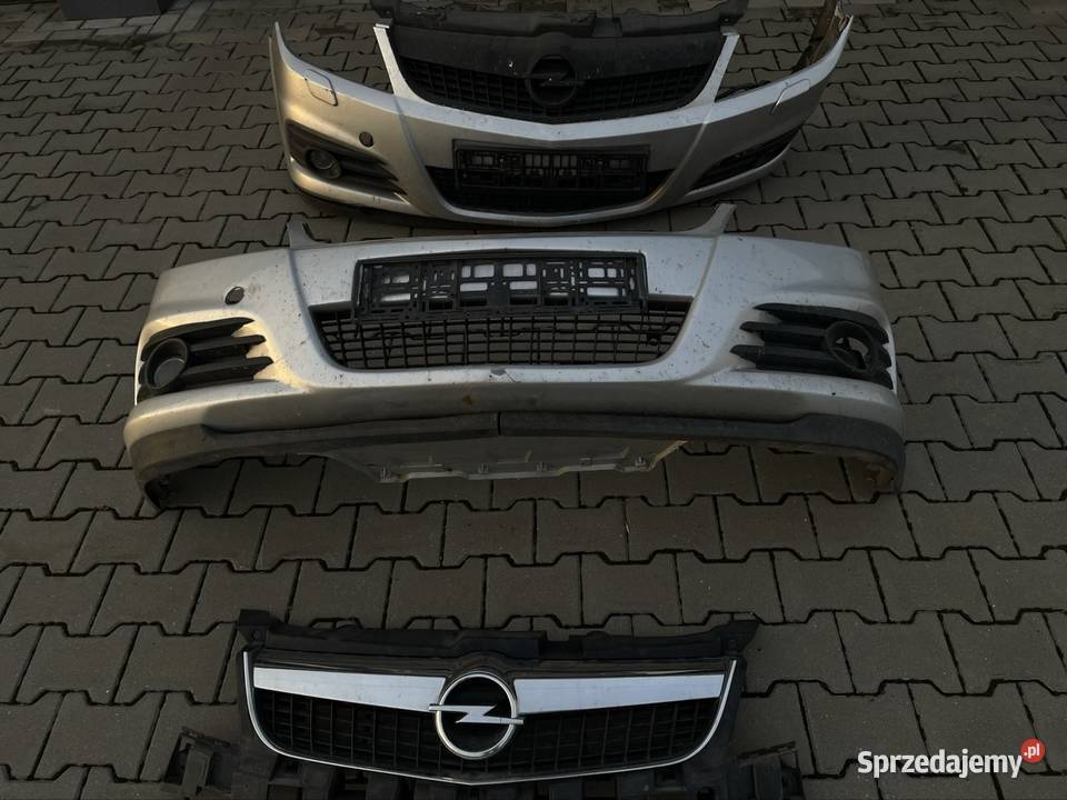 Opel Vectra C signum polift zderzak przedni lamp Chełm