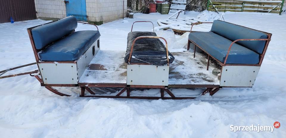 Sanie Duże do Ciągnika Zambrów