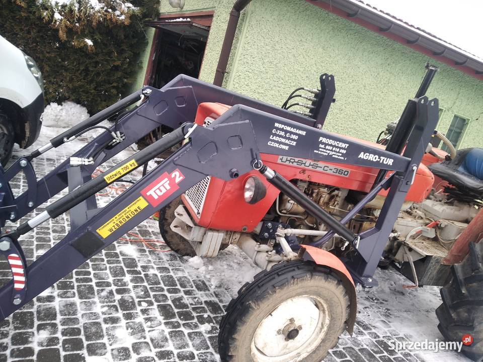 Ładowacz czołowy Euroramka C360 MF 3P dowóz Kraj Napoleon