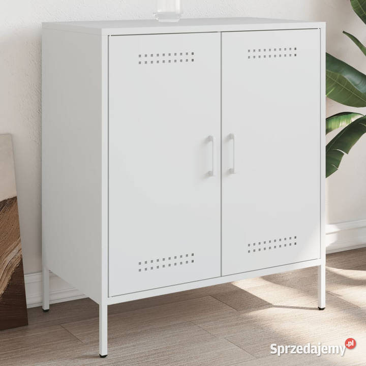 Szafka biała 68x39x79 stal WM842981 Warszawa