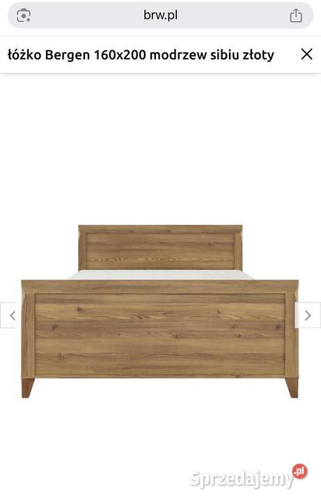 Łóżko bergen brw 160x200 Biłgoraj