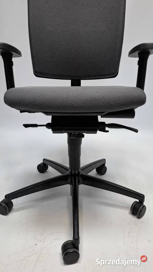 Fotel biurowy krzesło obrotowe Sitag EL100 szare Poznań sprzedam