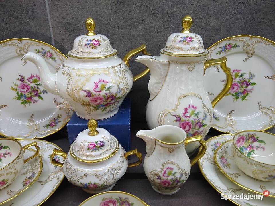 Serwis Rosenthal Sanssouci Diplomat Germany Porcelana i szkło Kalisz
