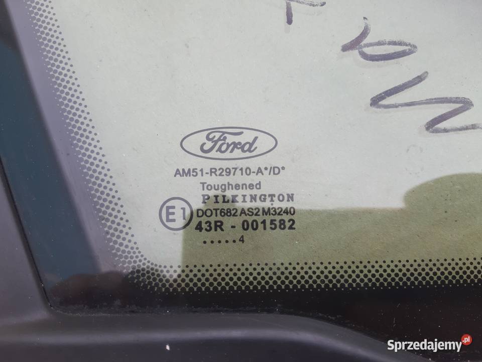 FORD C II MK2 SZYBA PRAWY PRZÓD TRÓJKĄT Trzciel