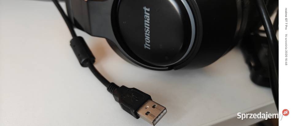Słuchawki gamingowe Tronsmart Sparkle USB z podkarpackie Mielec sprzedam