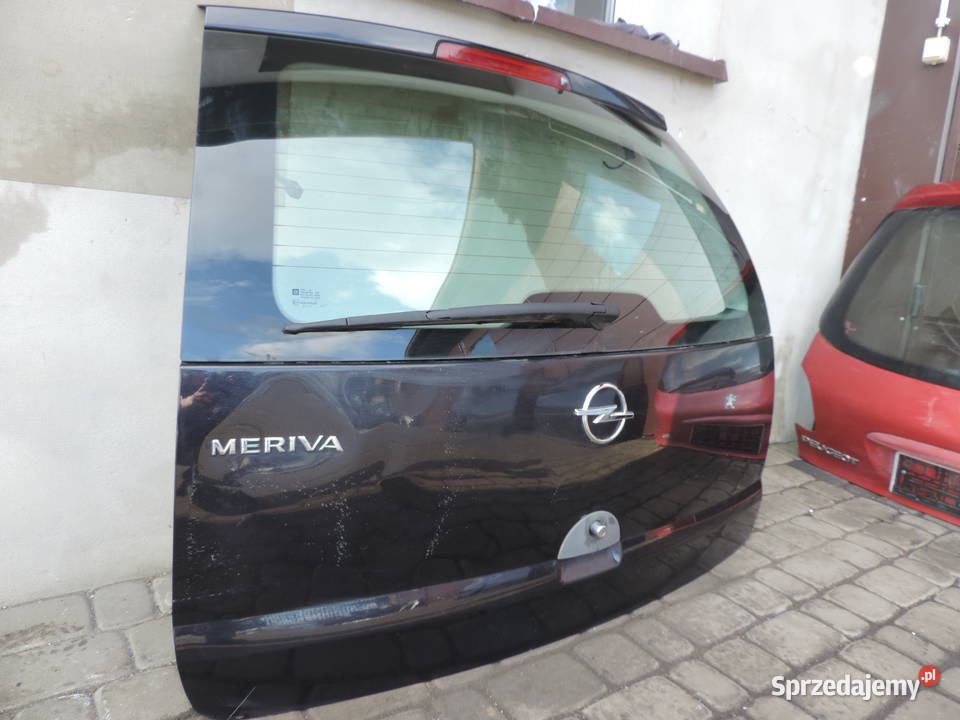 OPEL MERIVA A KLAPA BAGAŻNIKA TYŁ TYLNA 20R