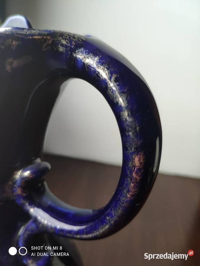 Stary porcelanowy kobaltowy wazon dzbanek Kraków sprzedam
