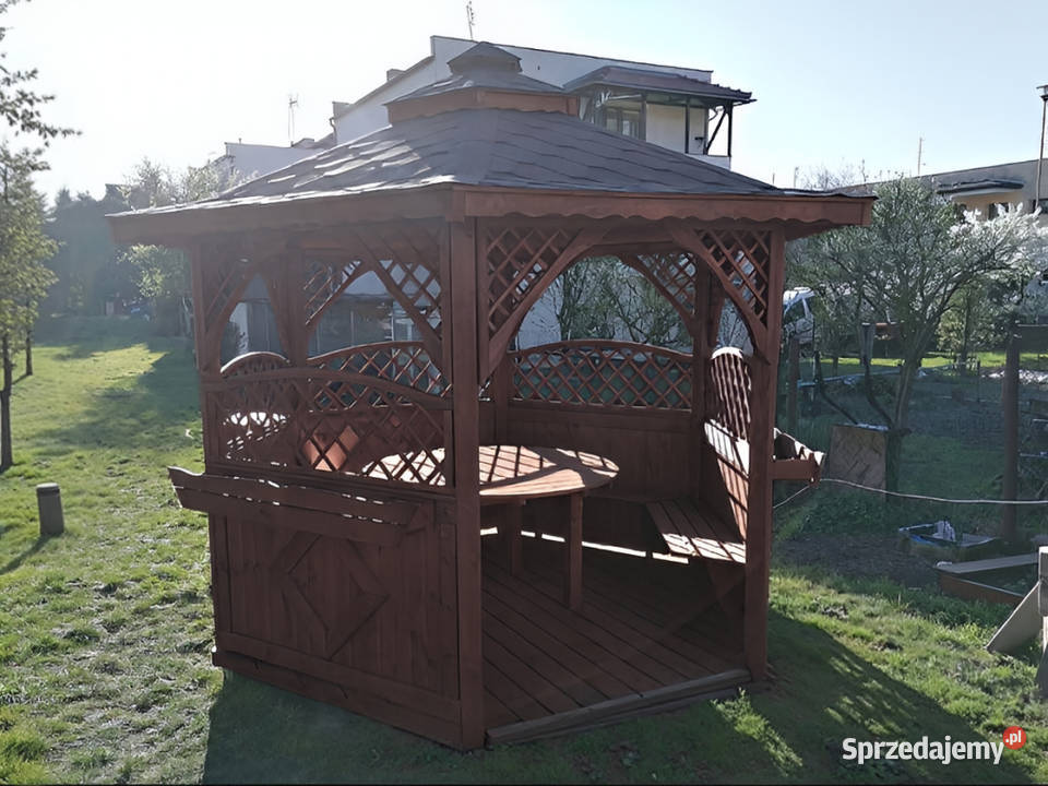 ALTANA 27 32M OGRODOWA DREWNIANA ALTANKA OZDOBNA Parzymiechy