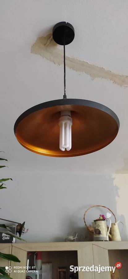 lampa sufitowa wisząca czarna