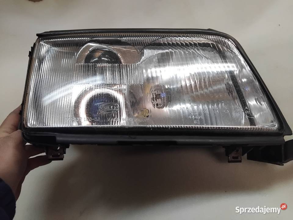 Lampy przód soczewka Audi 100 S4 C4 Hella Grodków sprzedam