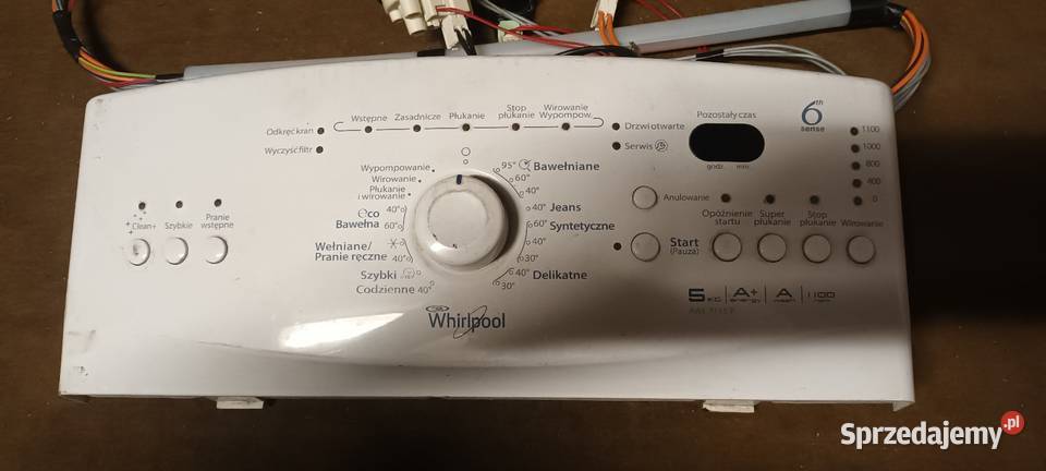 Moduł sterujący Pralka Whirlpool Przodkowo sprzedam