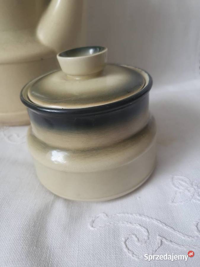 Dzbanek cukiernica porcelit syg Tułowice Łódź