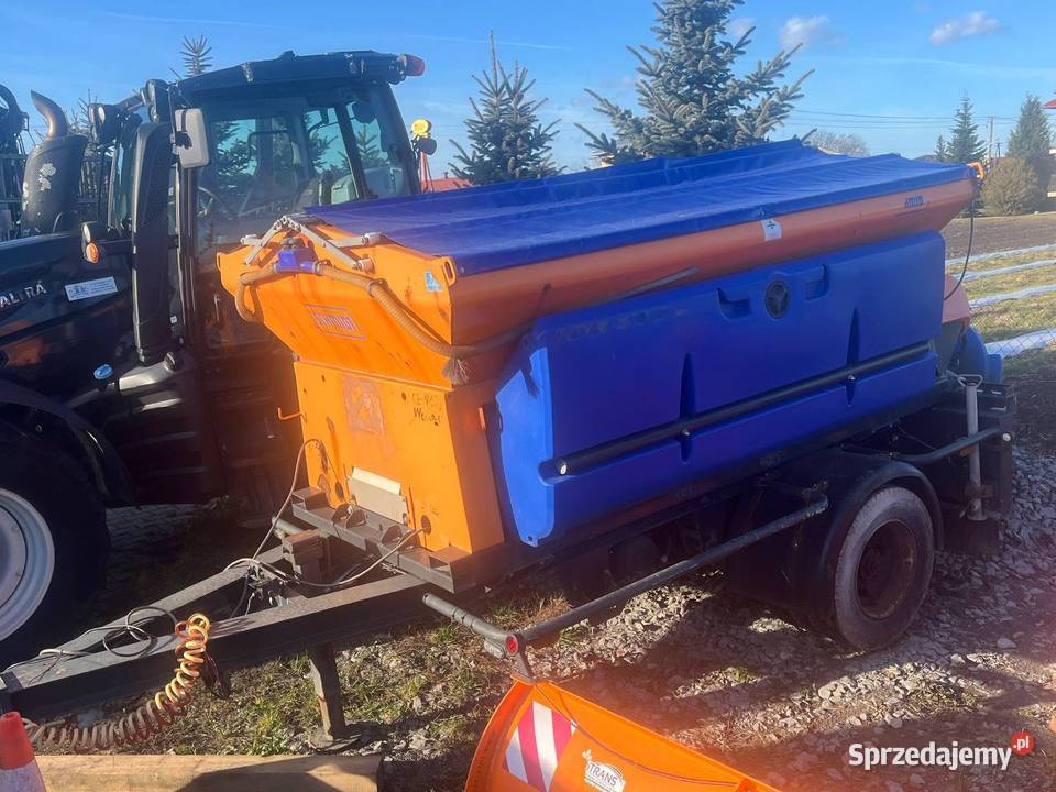 Przyczepka Solarka piaskarka schmidt stratos