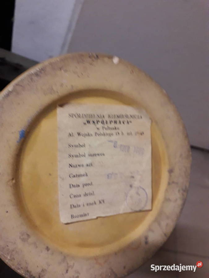 wazon amfora z metką prl stan mazowieckie Warszawa