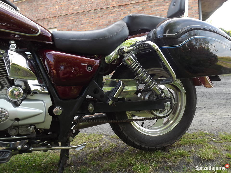 Motocykl Jinlun nieuszkodzony Naramice