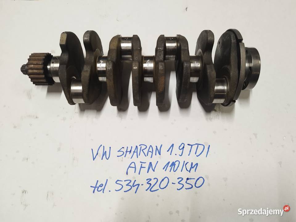 wał korbowy VW Sharan AFN tdi 110 z panewkami Żywiec