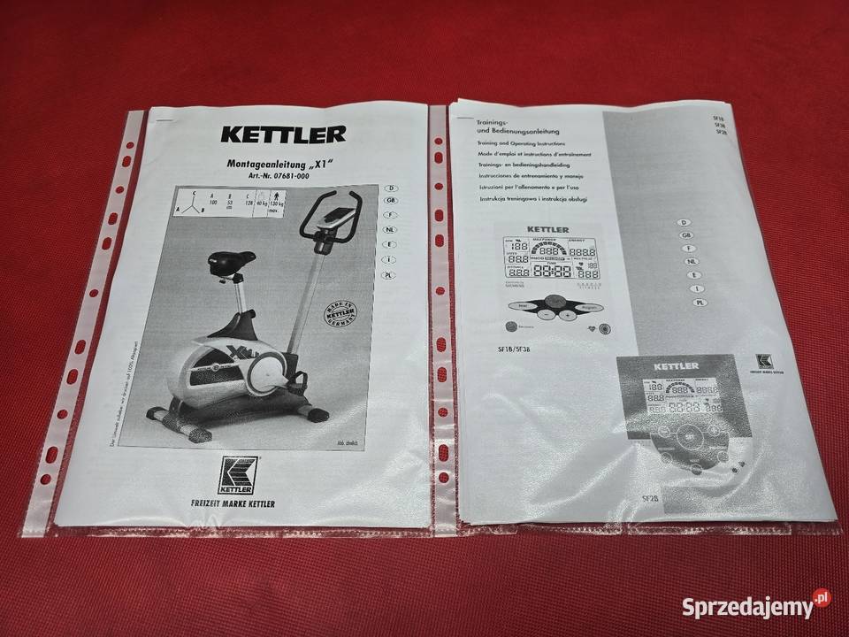 ROWER KETTLER X1 MOCNY TRENINGOWY wielkopolskie Ostrzeszów