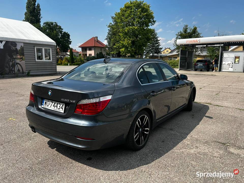 BMW e60 530xd poliftowa Rok produkcji 2007 Ostrołęka