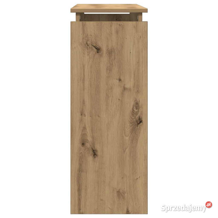 Stolik konsolowy dąb artisan 80x30x80 WM856625 mazowieckie Warszawa