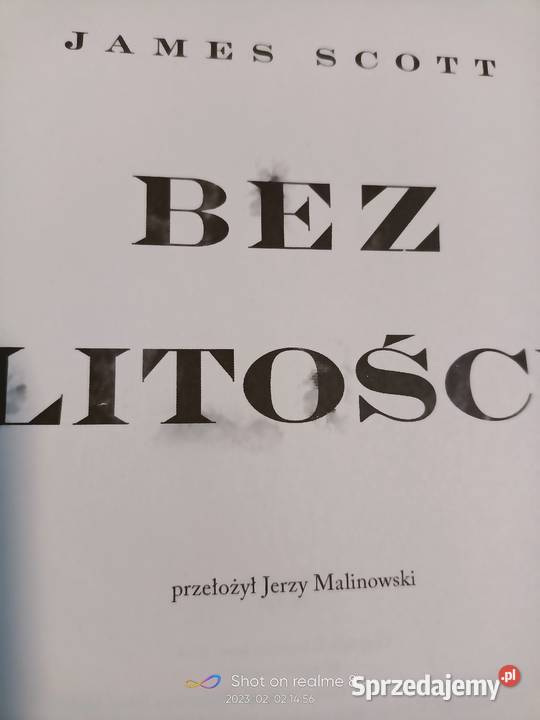 Bez litości książki pierwsze wydanie Księgarnia Warszawa