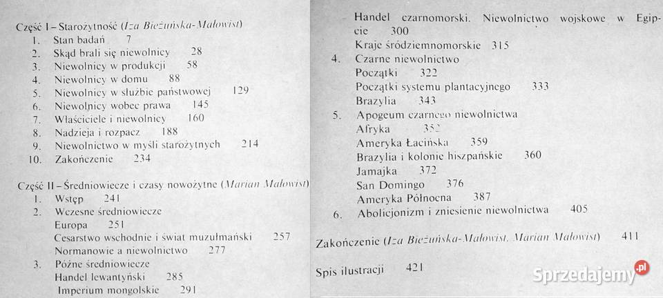 Niewolnictwo Iza BieżuńskaMałowist Marian Pozostałe Chełm
