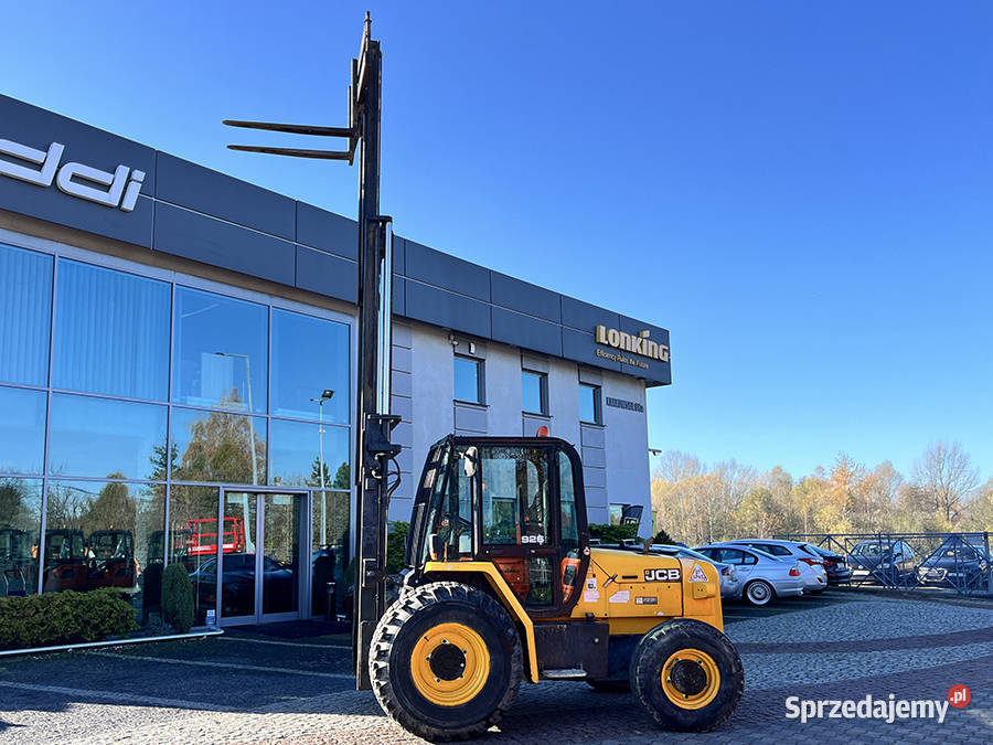 Wózek widłowy terenowy JCB 926 4 WD triplex 55 m Wózki widłowe Kęty