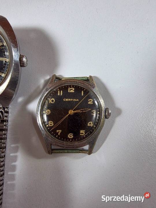 Zestaw 3 zegarków Certina vintage klasyka i styl Pozostałe wielkopolskie Jarocin