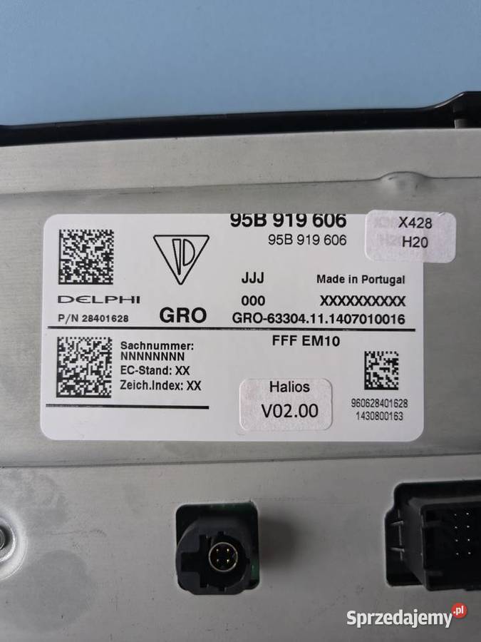 PORSCHE MACAN 95B WYŚWIETLACZ EKRAN NAWIGACJA