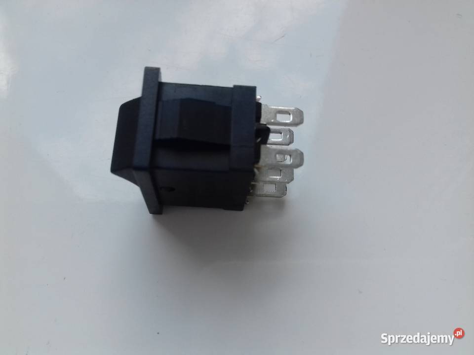 Prostokątny przełącznik kołyskowy wpuszczany Bydgoszcz