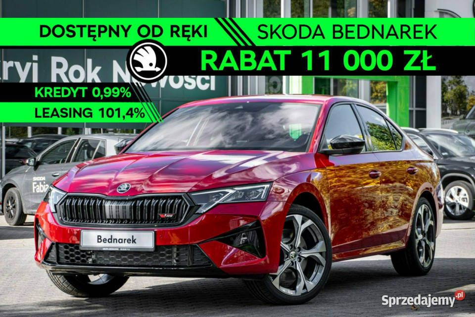 koda Octavia Octavia RS 20 TSI 265 DSG IV 2020 wielofunkcyjna kierownica Łódź