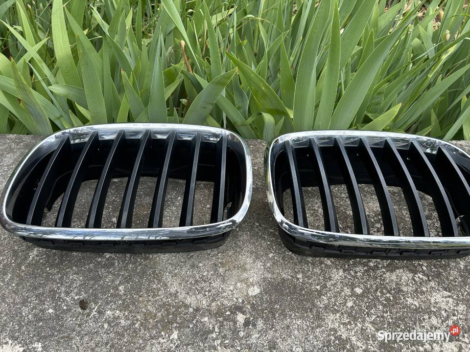 Nerki atrapa gril bmw x5 e70 osobowe Gruszka Duża
