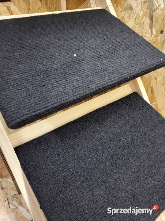 Drewniane Schody rampa psa kota używane Myszyniec