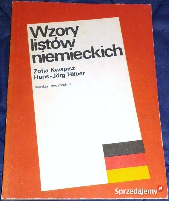 Wzory listów niemieckich Zofia Kwapisz HansJrg lubelskie Chełm