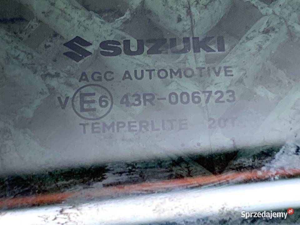 SZYBA PRAWY TYŁ SUZUKI SX4 Crossover TYLNA PRAWA