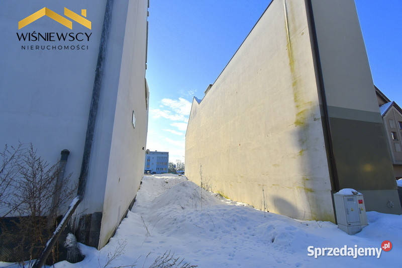 Działka inwestycyjna z gotowym projektem w budowlana