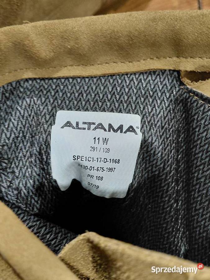 Buty ALTAMA goretex coyote VIBRAM 11W dolnośląskie Wrocław