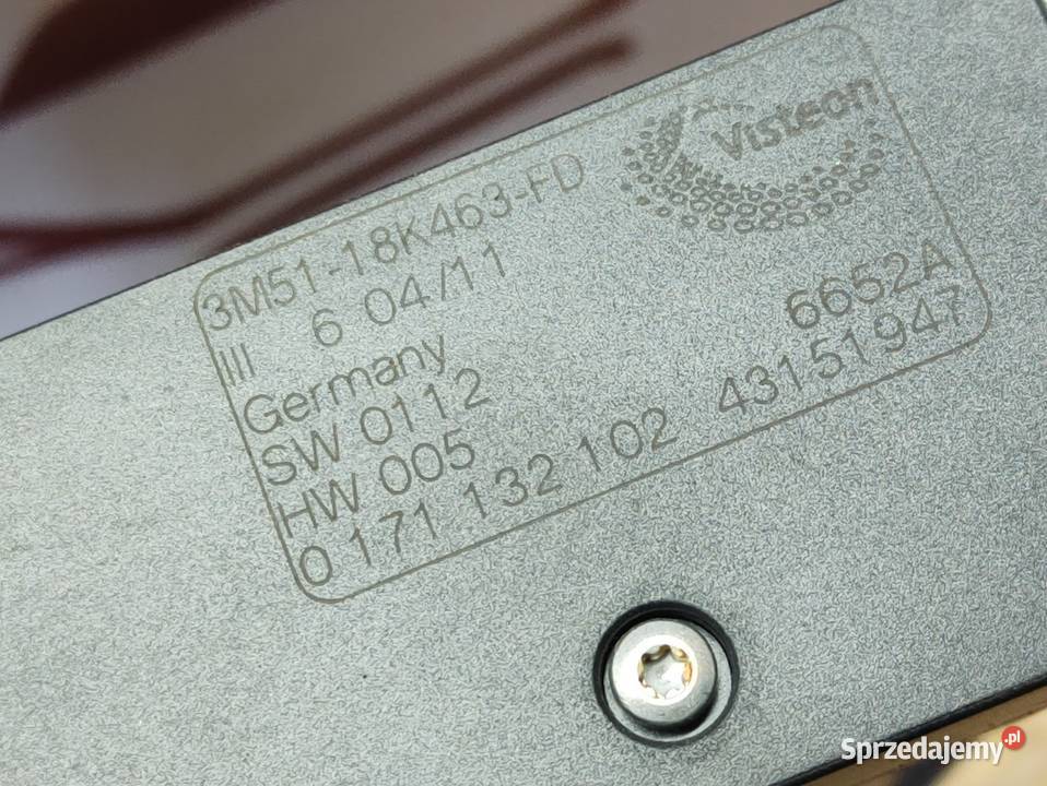 Grzałka Nagrzewnicy Volvo V50 3M5118K463FD Pleszew