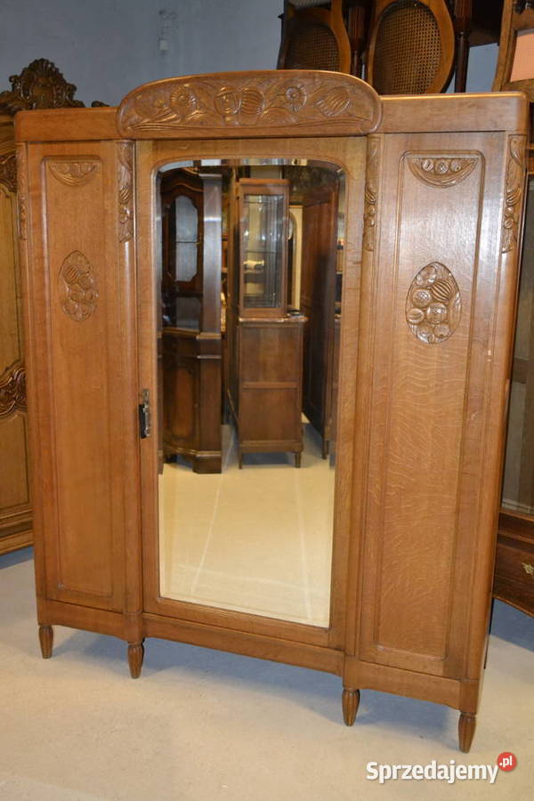 szafa artdeco 1930 francja dąb Będzin