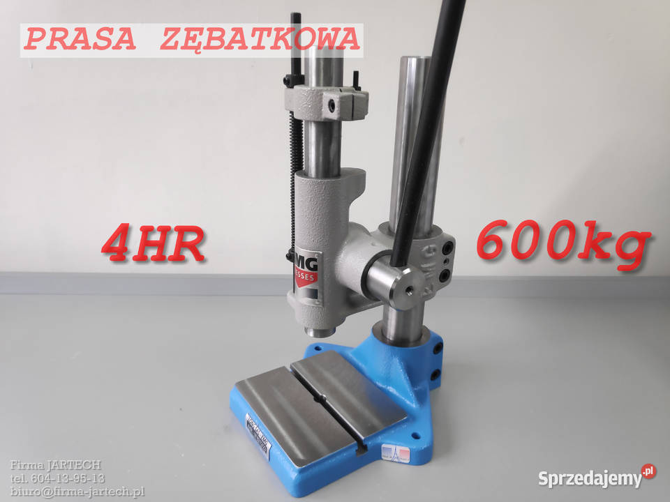 Prasa ręczna zębatkowa 4HR 600 EMG łódzkie