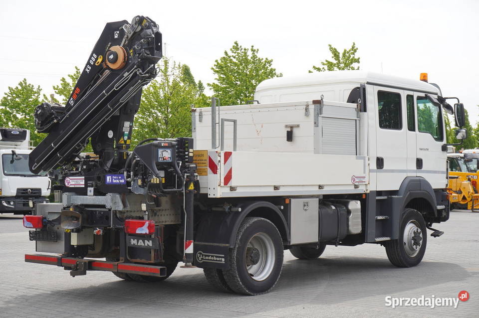 MAN TGM 13250 4x4 HDS pilot 160 kabina Kraków
