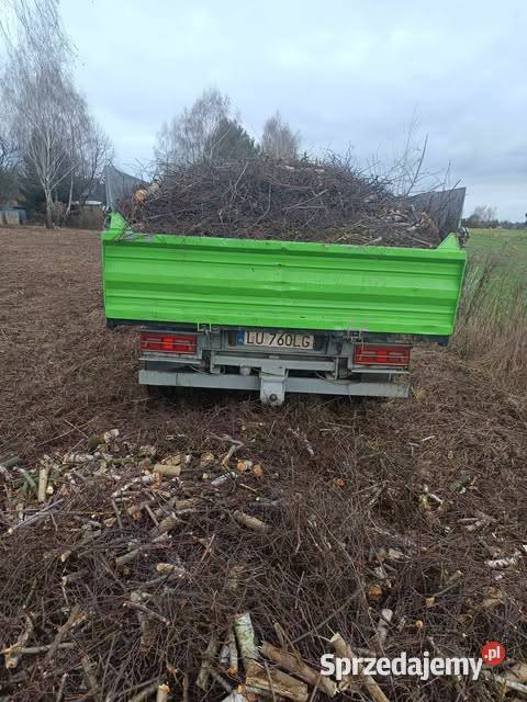 karczowanie wycinka na działkach Lublin