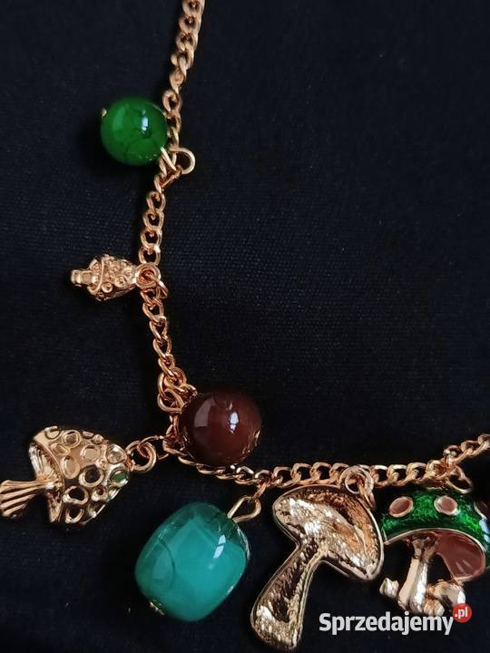 Naszyjnik nowyzłoty harmsy grzybki Katowice