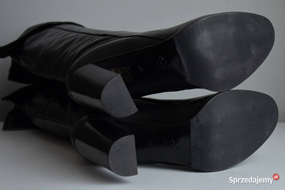 SZYK ELEGANCJA WYGODA włoskie kozaki kolano Białystok sprzedam