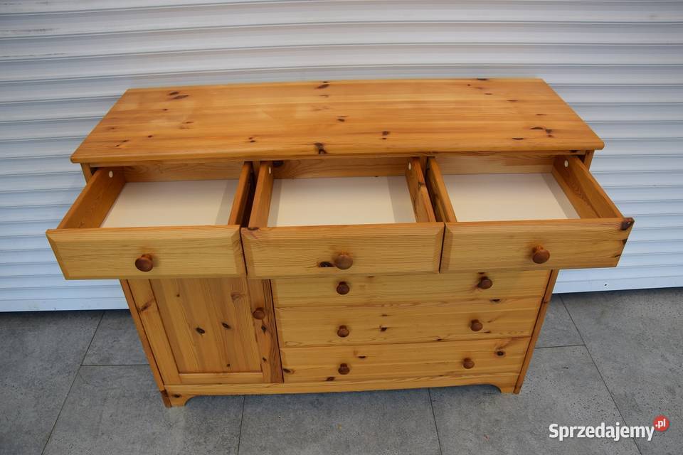 komoda z drewna sosnowego nowa Olsztyn