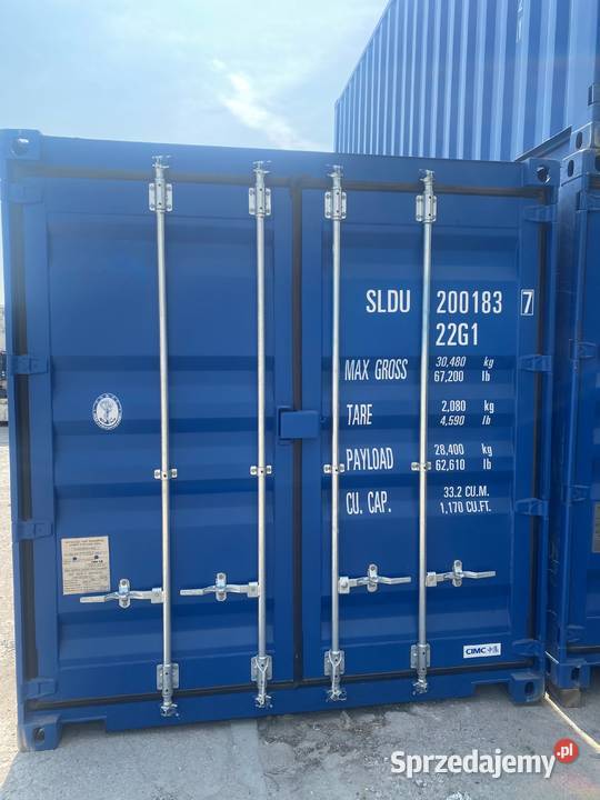 Kontener 20DV OW nowy RAL7016 RAL7031 RAL5010 Magazynowanie Olsztyn