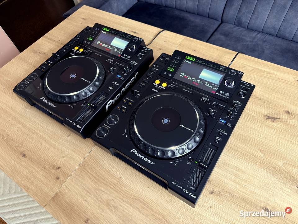 2x Pioneer CDJ 2000 100 Sprawne Pełnym Serwisie Kutno