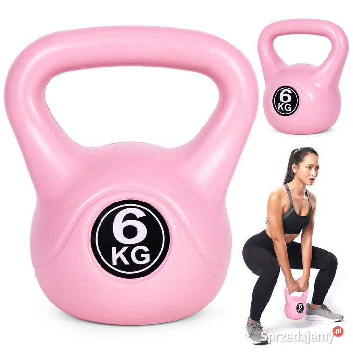 Kettlebell kettle 6 do ćwiczeń hantla kula Sprzęt do ćwiczeń