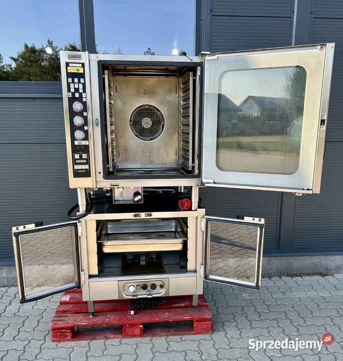 PIEC KONWEKCYJNO PAROWY Z GAROWNIĄ ZANUSSI 10GN Krępsko