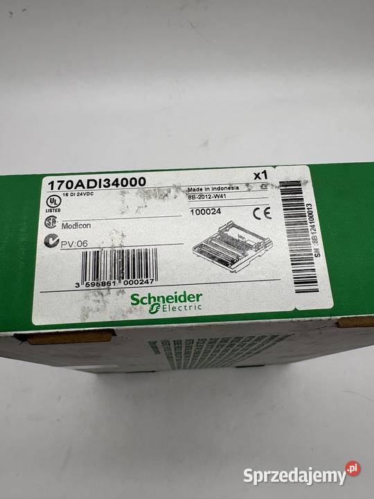 Schneider Electric 170ADI34000 Moduł wejść Warszawa sprzedam
